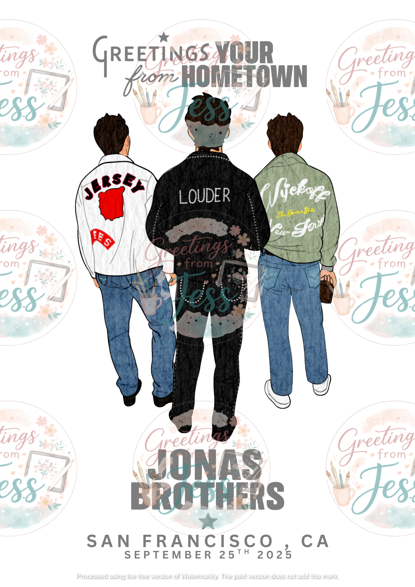Jonas Brothers San Francisco Show - September 25 2025