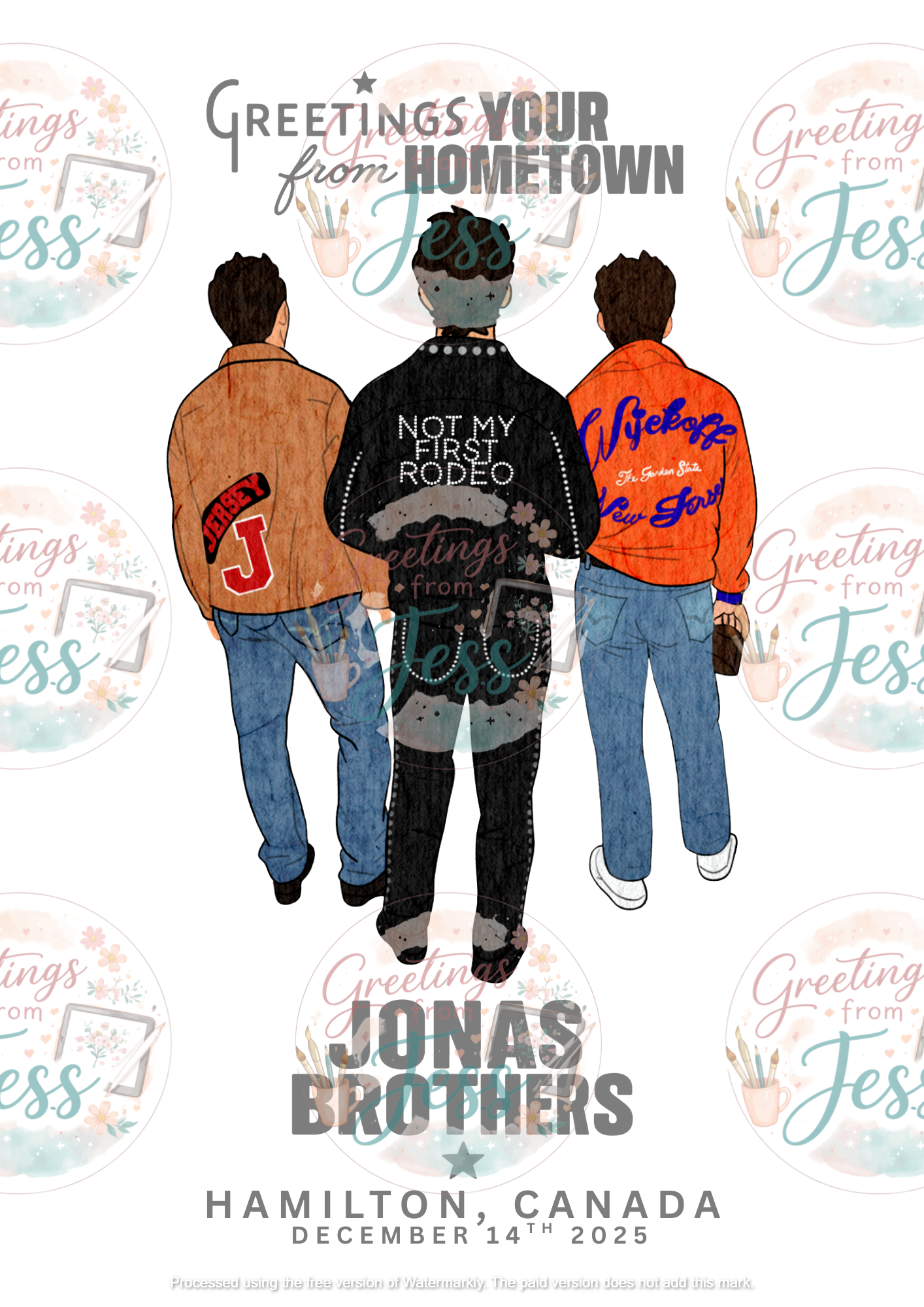 Jonas Brothers Hamilton Show - December 14 2025