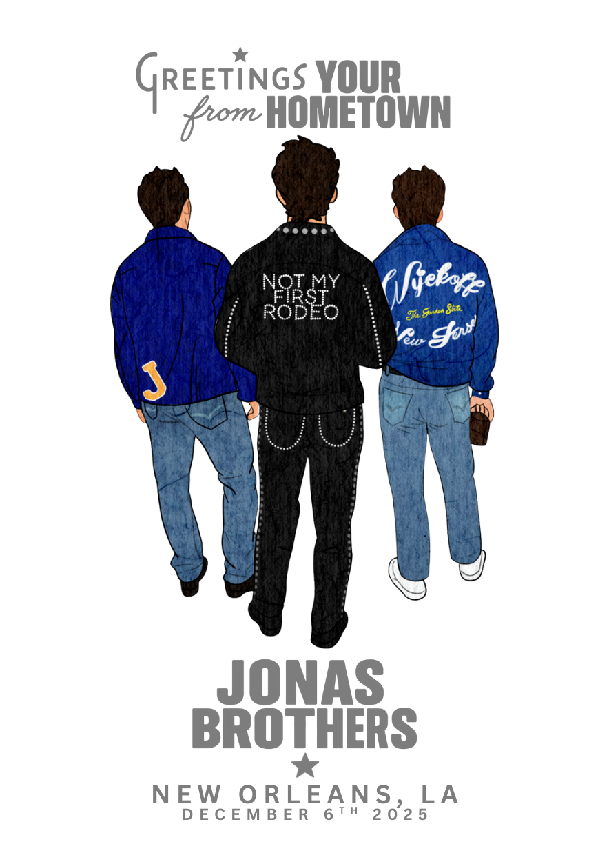 Jonas Brothers New Orleans Show - December 06 2025