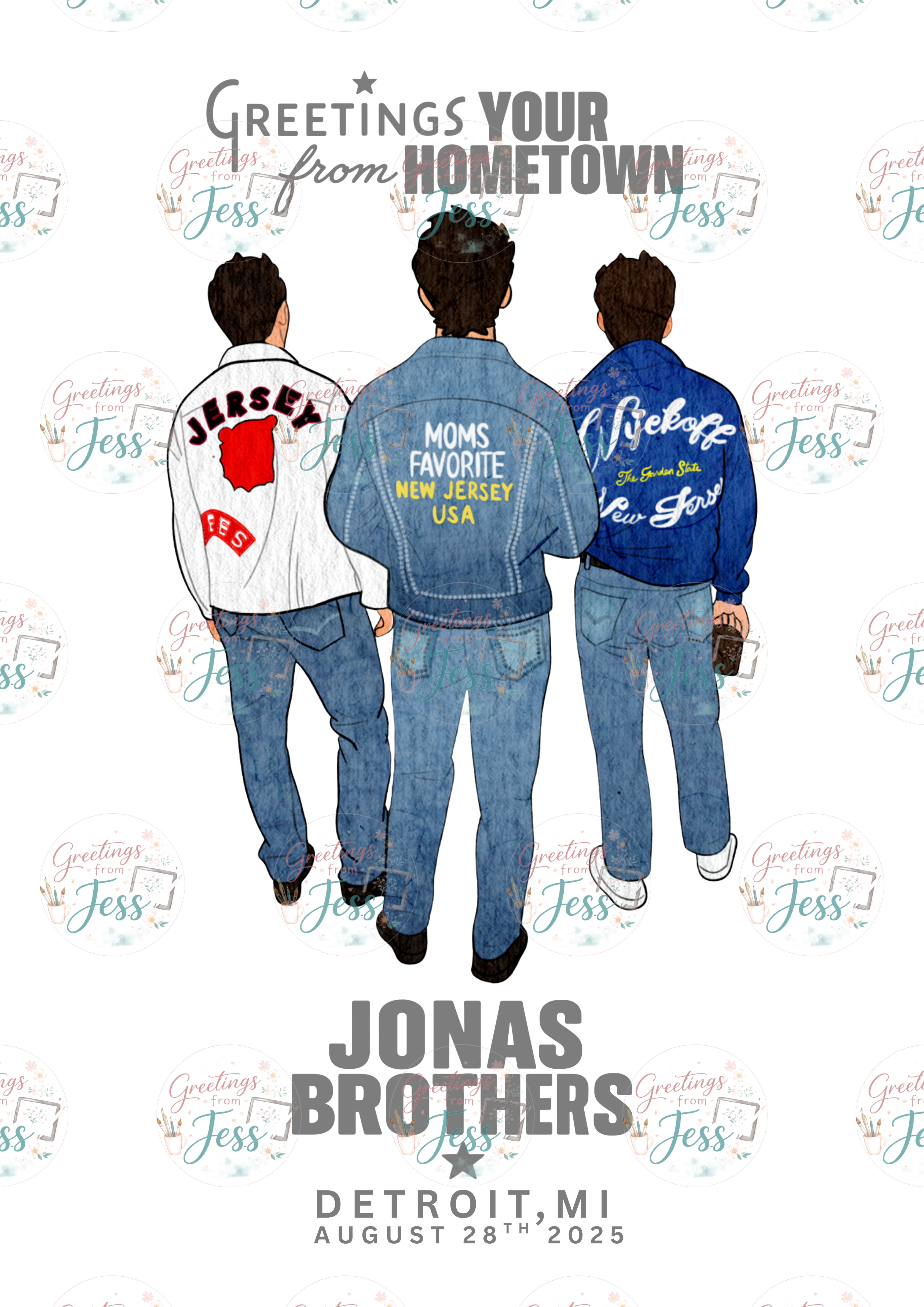 Jonas Brothers Detroit Night 1 Show - August 28 2025