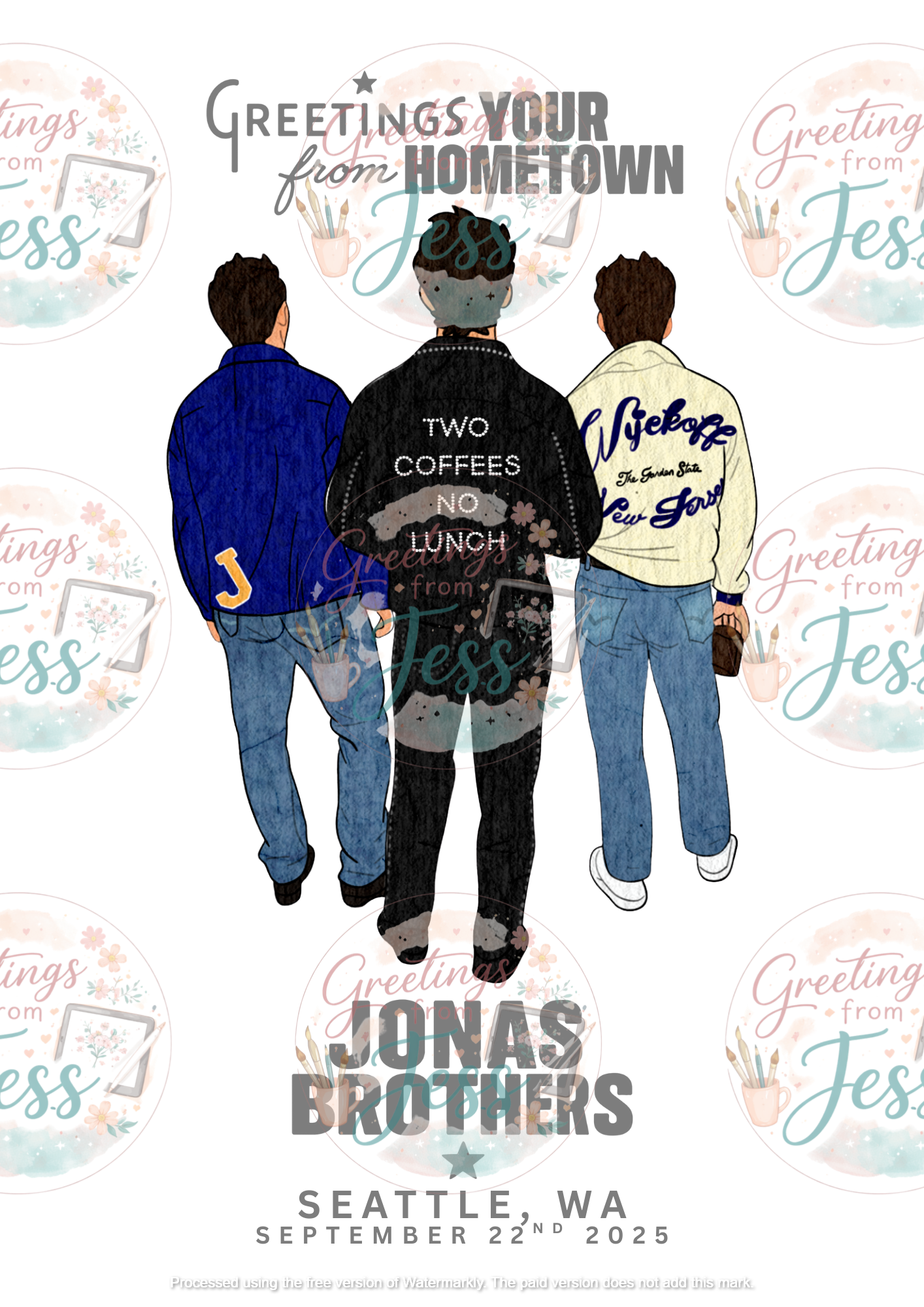 Jonas Brothers Seattle Show - September 22 2025